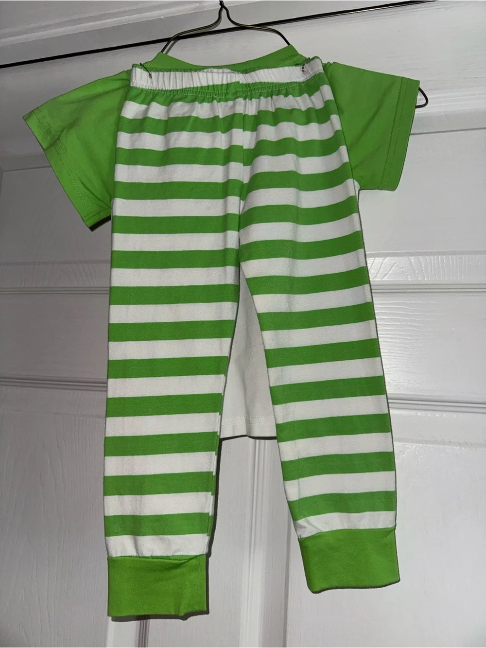 Green Monster Pajama Set for Kids